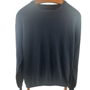 Tricot Marine Navy Blue Crewneck Sweater